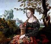 Jan van Scorel Mary Magdalene. oil